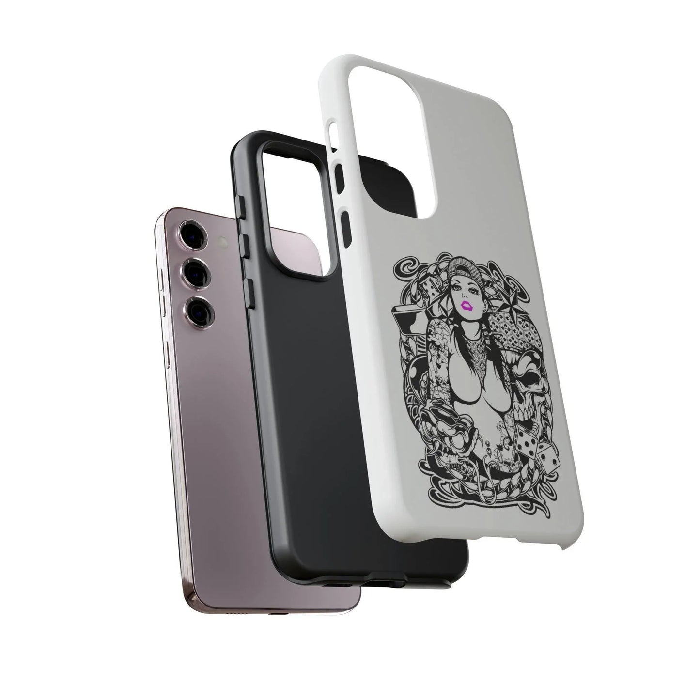 pink-lips-samsung-galaxy-cover-s21-s22-s23-s24-s25-plus-pro-ultra-phone-case-jlr-design-19 - JLR Design