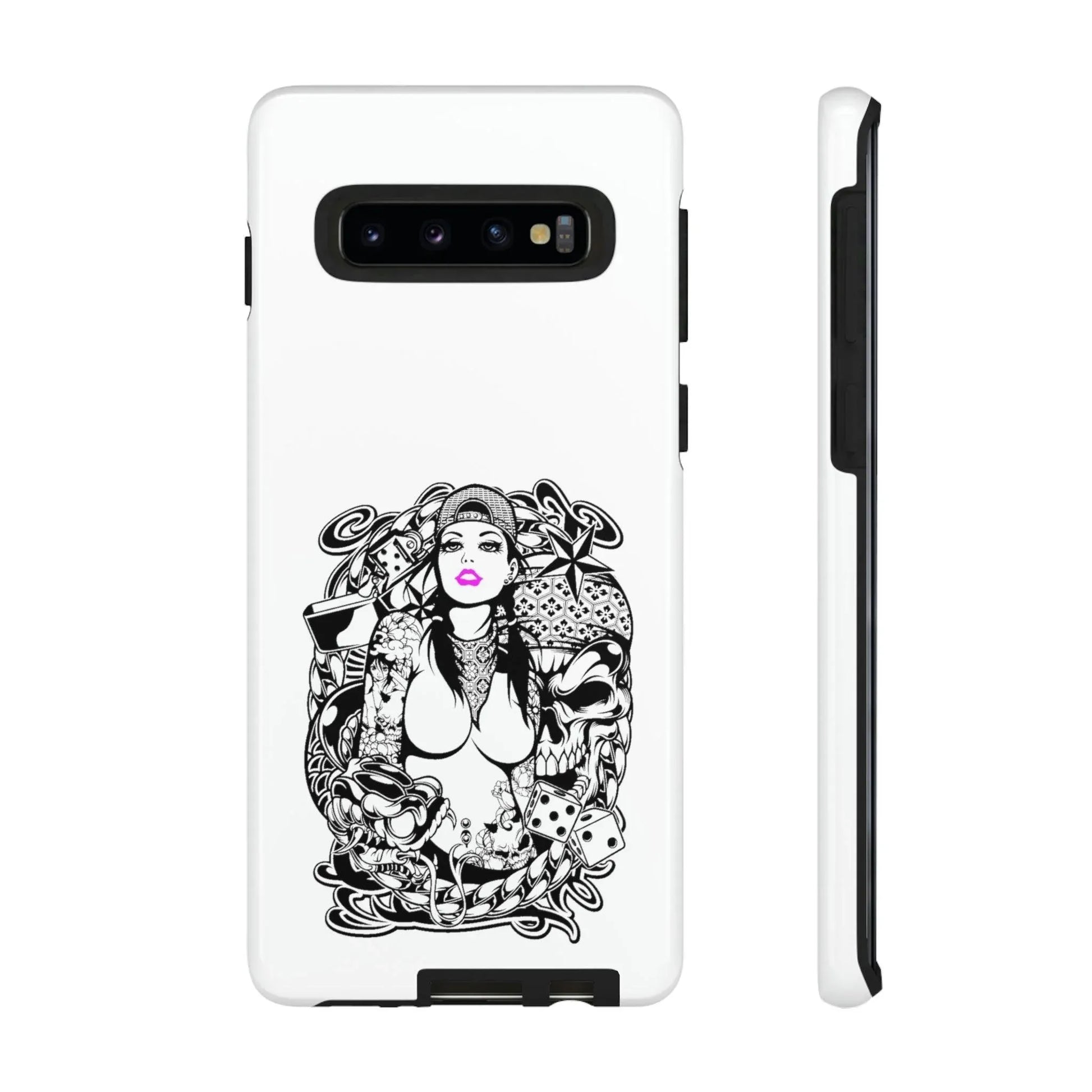 pink-lips-samsung-galaxy-cover-s21-s22-s23-s24-s25-plus-pro-ultra-phone-case-jlr-design-25 - JLR Design