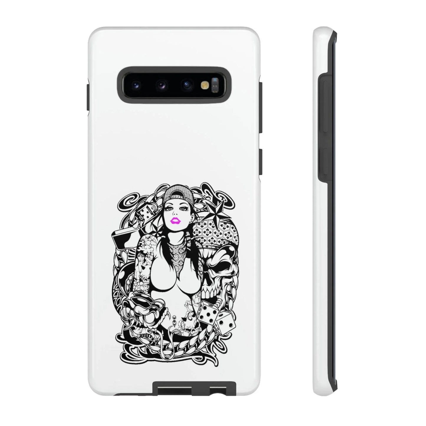pink-lips-samsung-galaxy-cover-s21-s22-s23-s24-s25-plus-pro-ultra-phone-case-jlr-design-29 - JLR Design