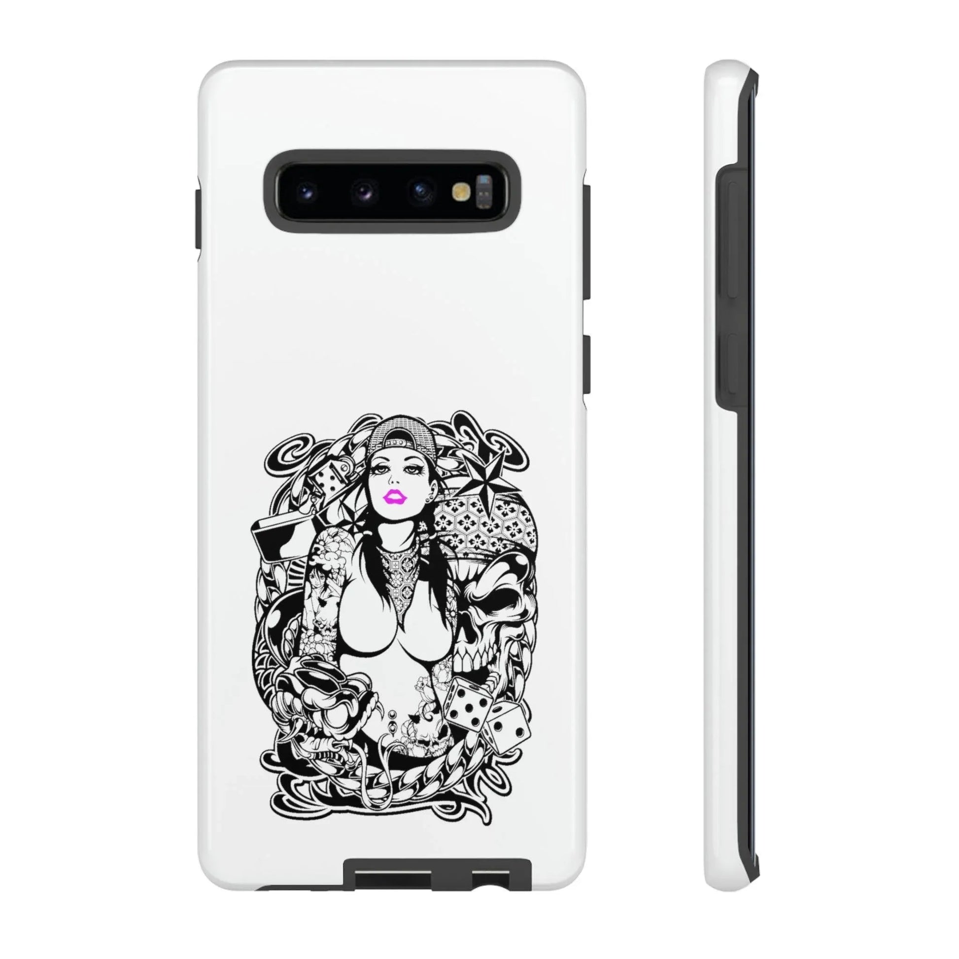 pink-lips-samsung-galaxy-cover-s21-s22-s23-s24-s25-plus-pro-ultra-phone-case-jlr-design-29 - JLR Design
