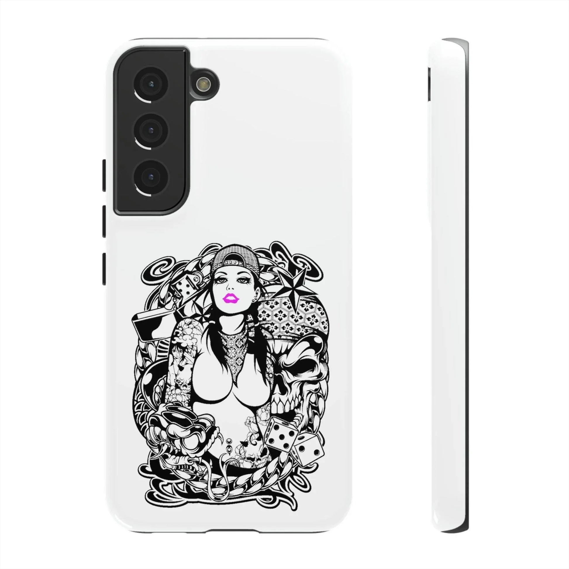 pink-lips-samsung-galaxy-cover-s21-s22-s23-s24-s25-plus-pro-ultra-phone-case-jlr-design-31 - JLR Design