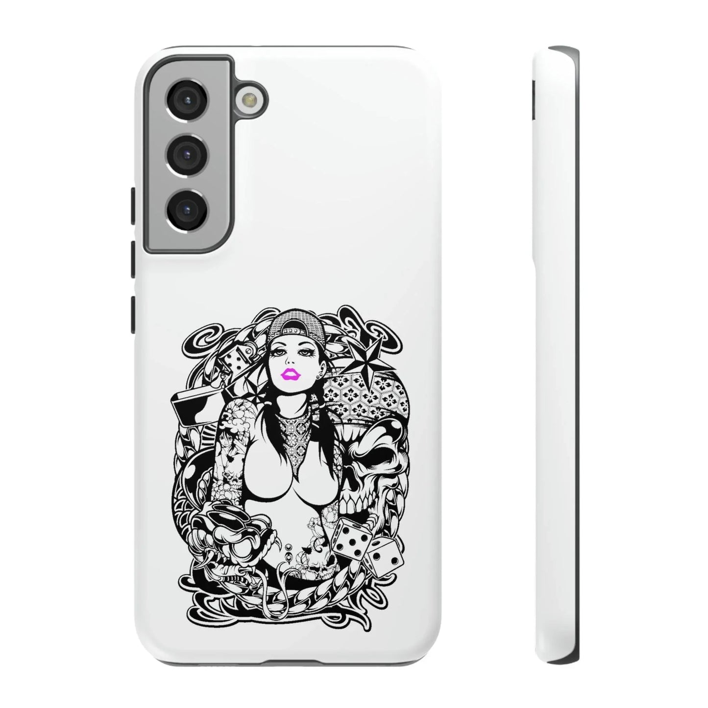 pink-lips-samsung-galaxy-cover-s21-s22-s23-s24-s25-plus-pro-ultra-phone-case-jlr-design-37 - JLR Design
