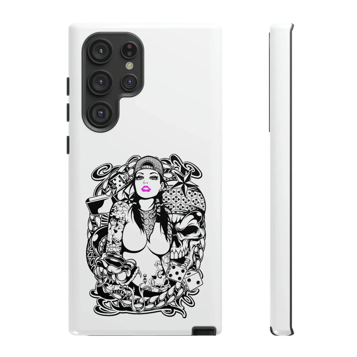 pink-lips-samsung-galaxy-cover-s21-s22-s23-s24-s25-plus-pro-ultra-phone-case-jlr-design-39 - JLR Design