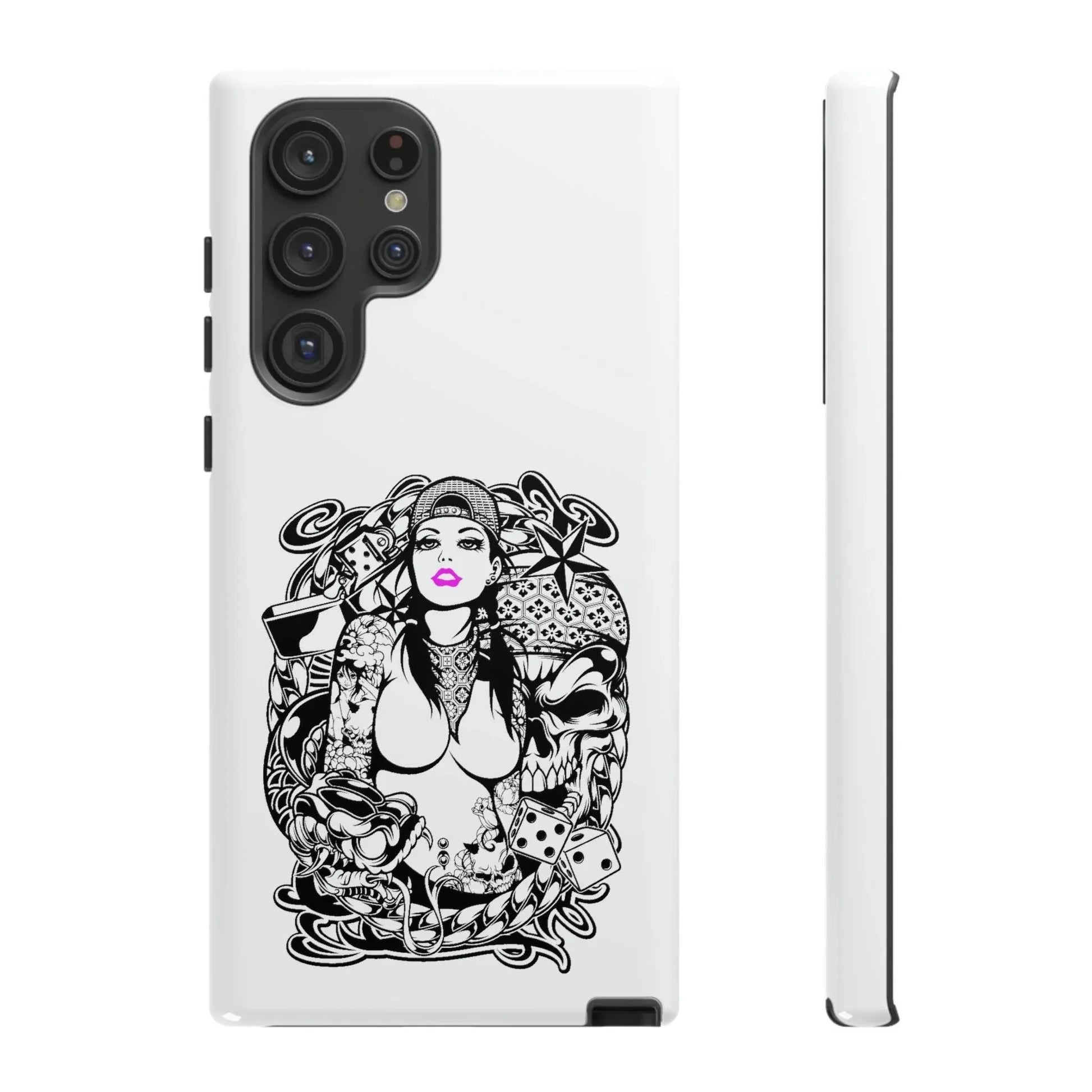 pink-lips-samsung-galaxy-cover-s21-s22-s23-s24-s25-plus-pro-ultra-phone-case-jlr-design-39 - JLR Design
