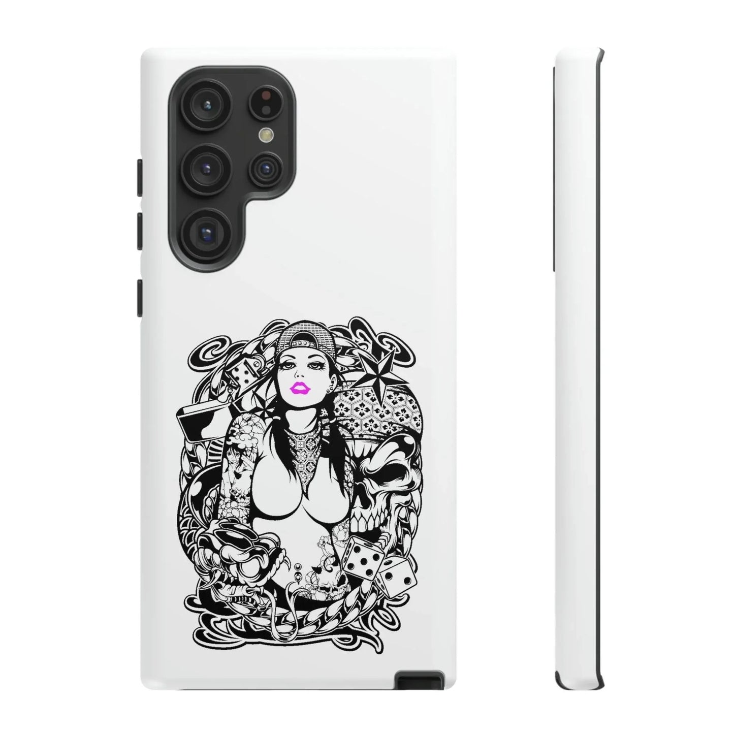 pink-lips-samsung-galaxy-cover-s21-s22-s23-s24-s25-plus-pro-ultra-phone-case-jlr-design-41 - JLR Design