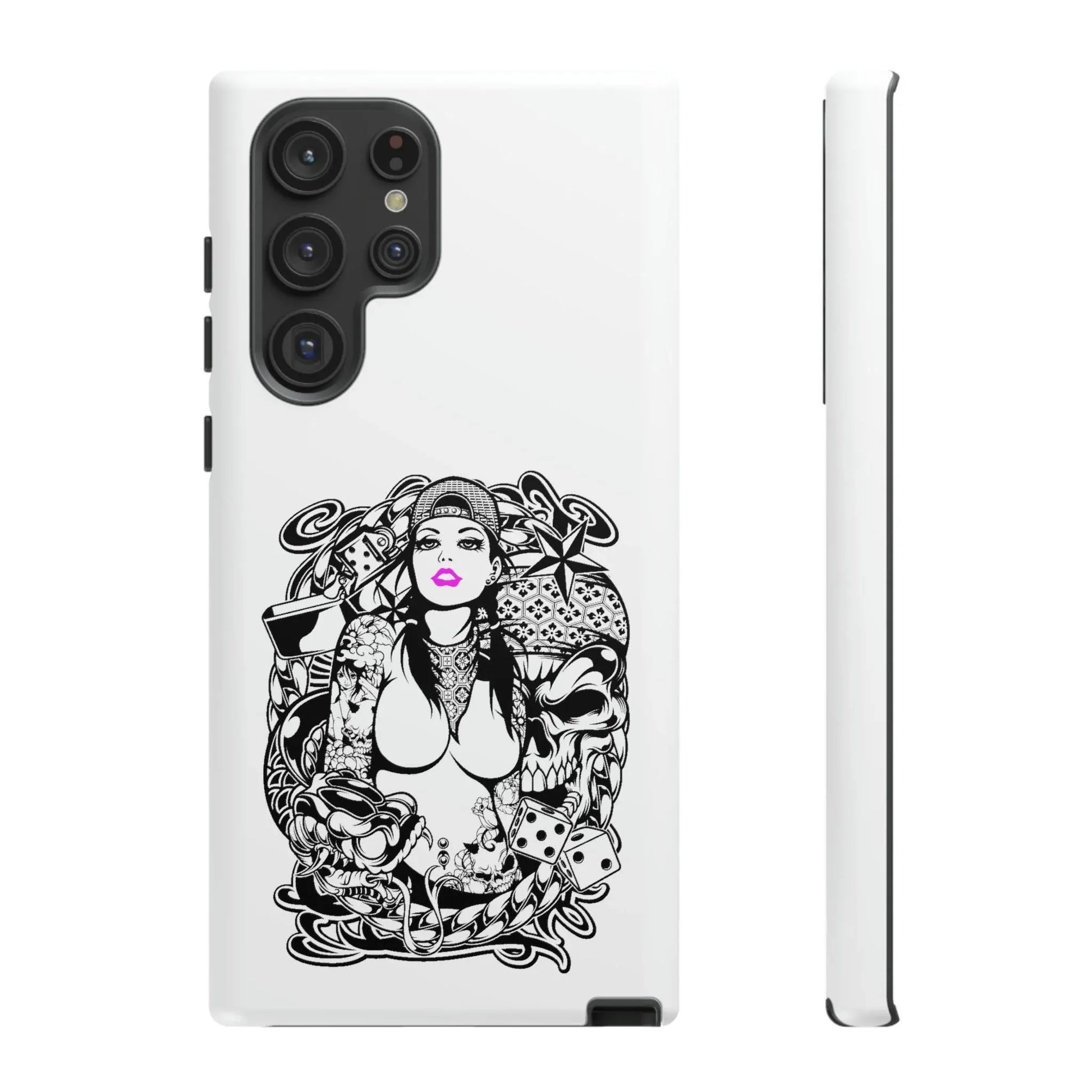 pink-lips-samsung-galaxy-cover-s21-s22-s23-s24-s25-plus-pro-ultra-phone-case-jlr-design-41 - JLR Design