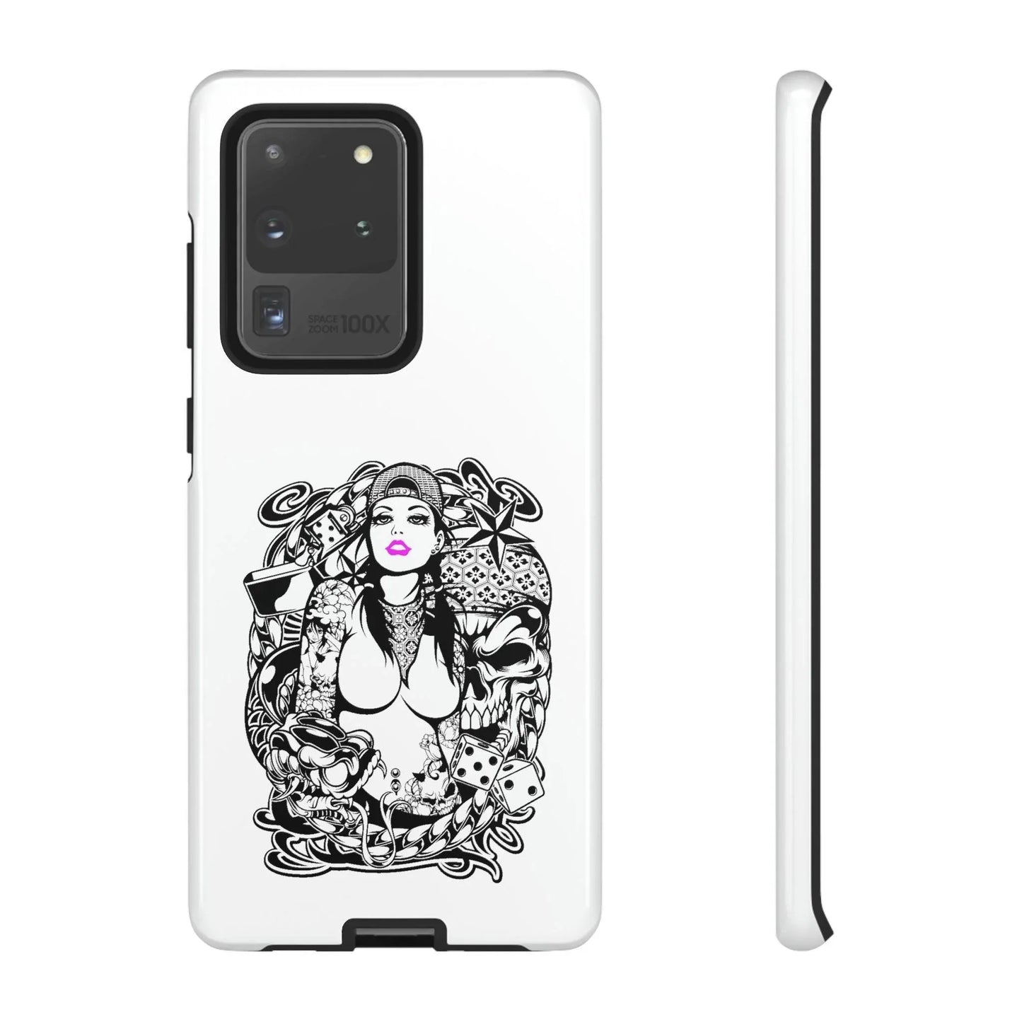 pink-lips-samsung-galaxy-cover-s21-s22-s23-s24-s25-plus-pro-ultra-phone-case-jlr-design-59 - JLR Design