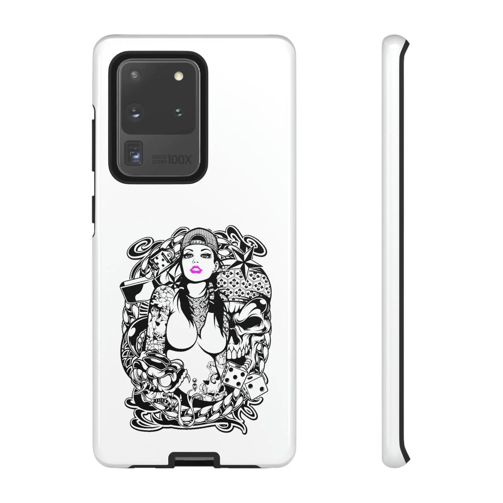 pink-lips-samsung-galaxy-cover-s21-s22-s23-s24-s25-plus-pro-ultra-phone-case-jlr-design-59 - JLR Design