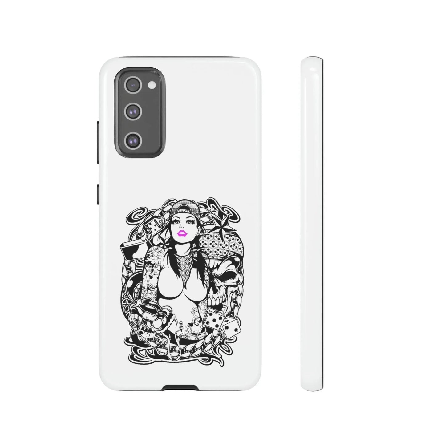 pink-lips-samsung-galaxy-cover-s21-s22-s23-s24-s25-plus-pro-ultra-phone-case-jlr-design-61 - JLR Design