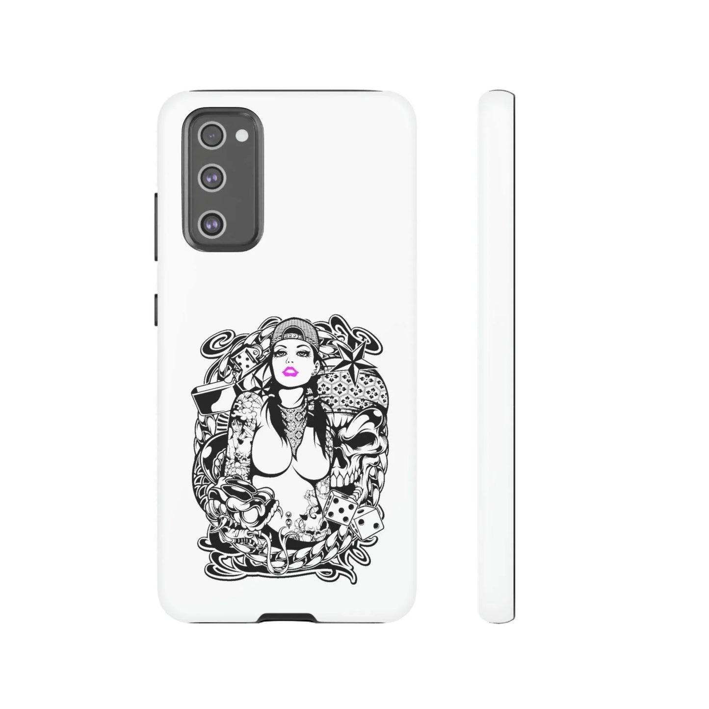 pink-lips-samsung-galaxy-cover-s21-s22-s23-s24-s25-plus-pro-ultra-phone-case-jlr-design-63 - JLR Design