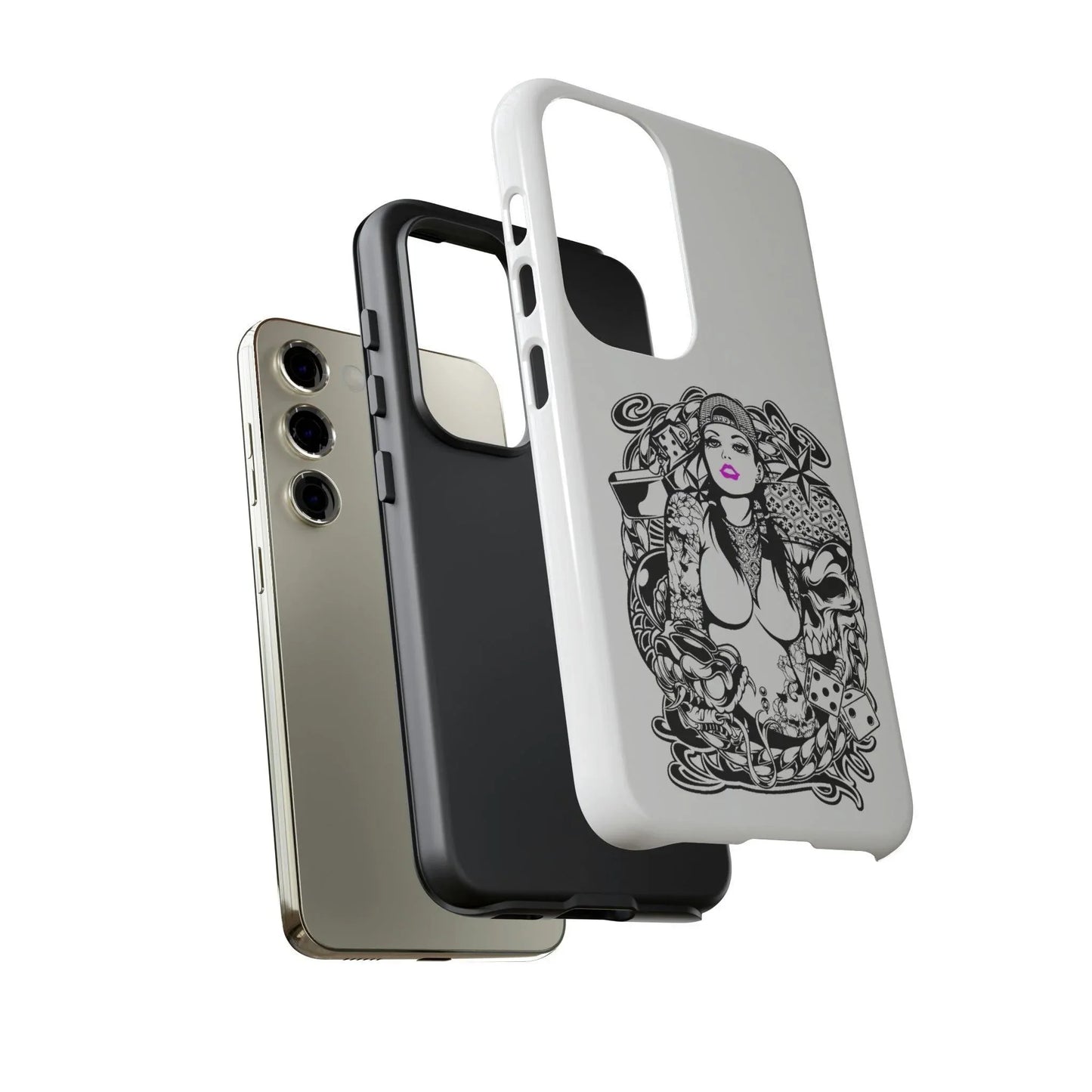 pink-lips-samsung-galaxy-cover-s21-s22-s23-s24-s25-plus-pro-ultra-phone-case-jlr-design-7 - JLR Design