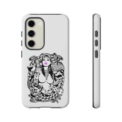 pink-lips-samsung-galaxy-cover-s21-s22-s23-s24-s25-plus-pro-ultra-phone-case-jlr-design-9 - JLR Design