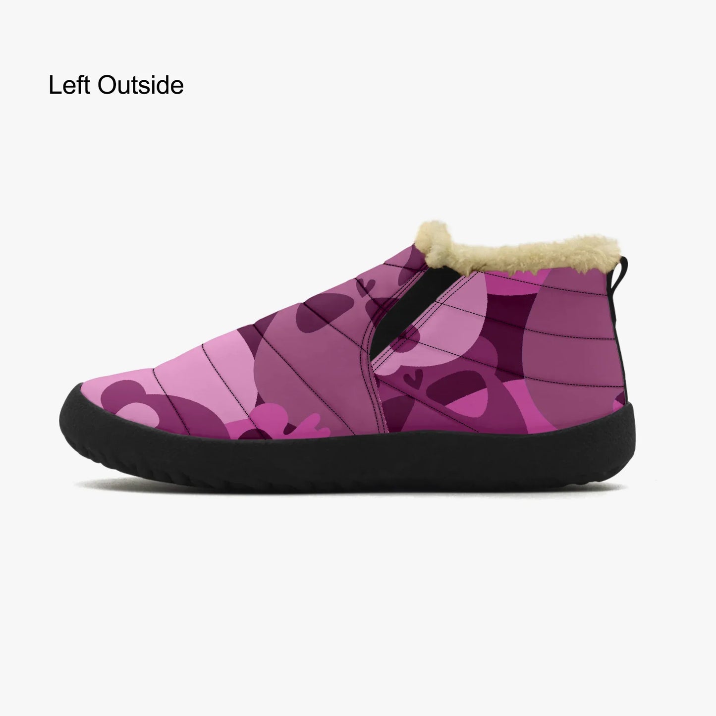 pink-skull-faux-fur-slipper-slipper-jlr-design-4 - JLR Design