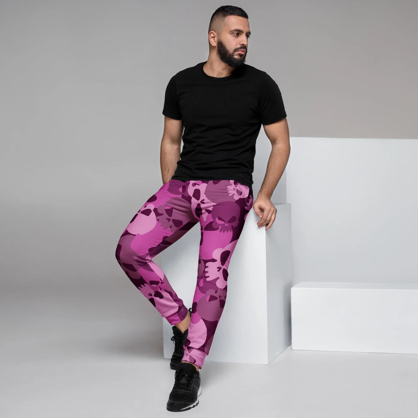 pink-skull-herren-jogginghose-jogginghose-jlr-design-5 - JLR Design