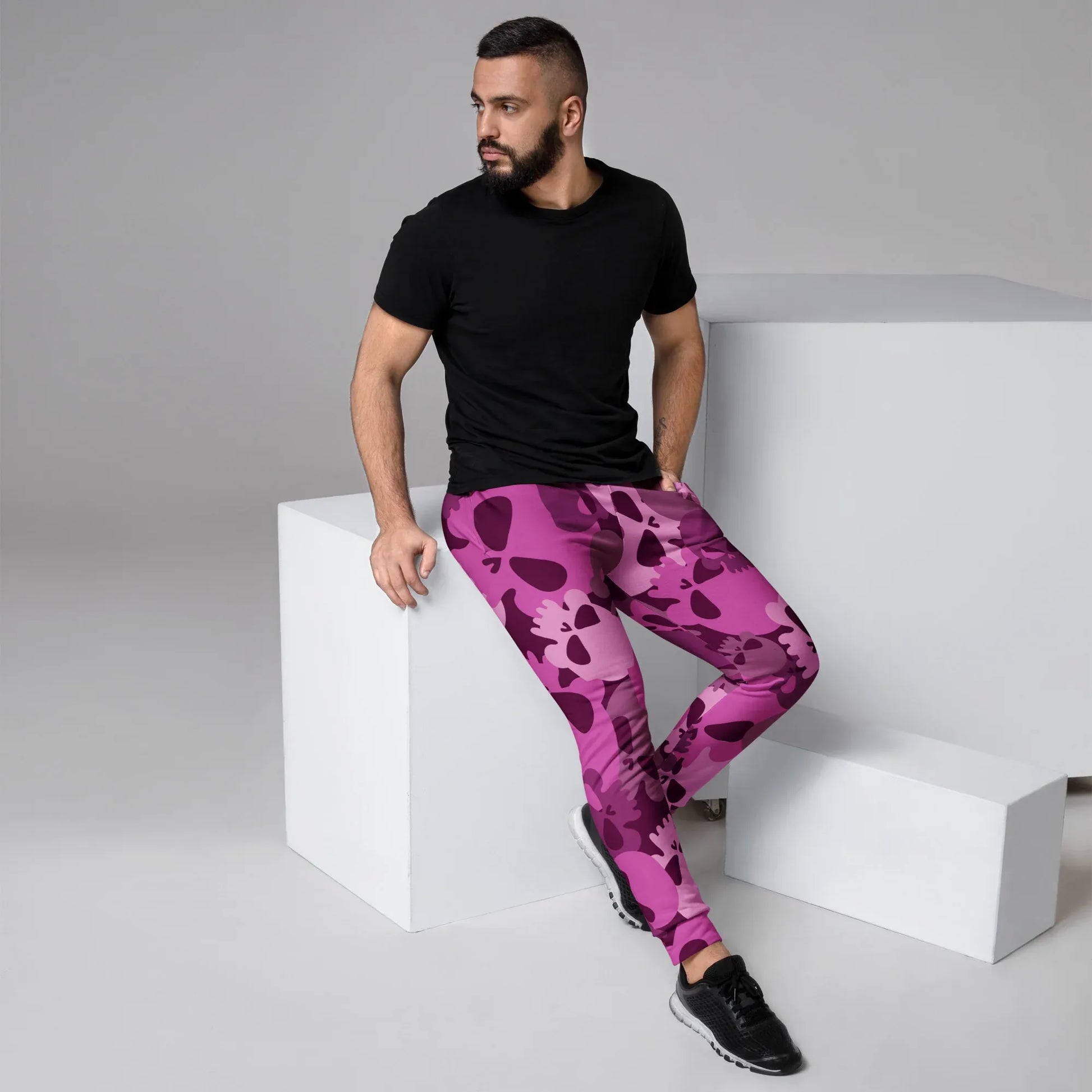 pink-skull-herren-jogginghose-jogginghose-jlr-design-6 - JLR Design