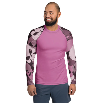 pink-skull-herren-rash-guard-rash-guard-jlr-design-1 - JLR Design