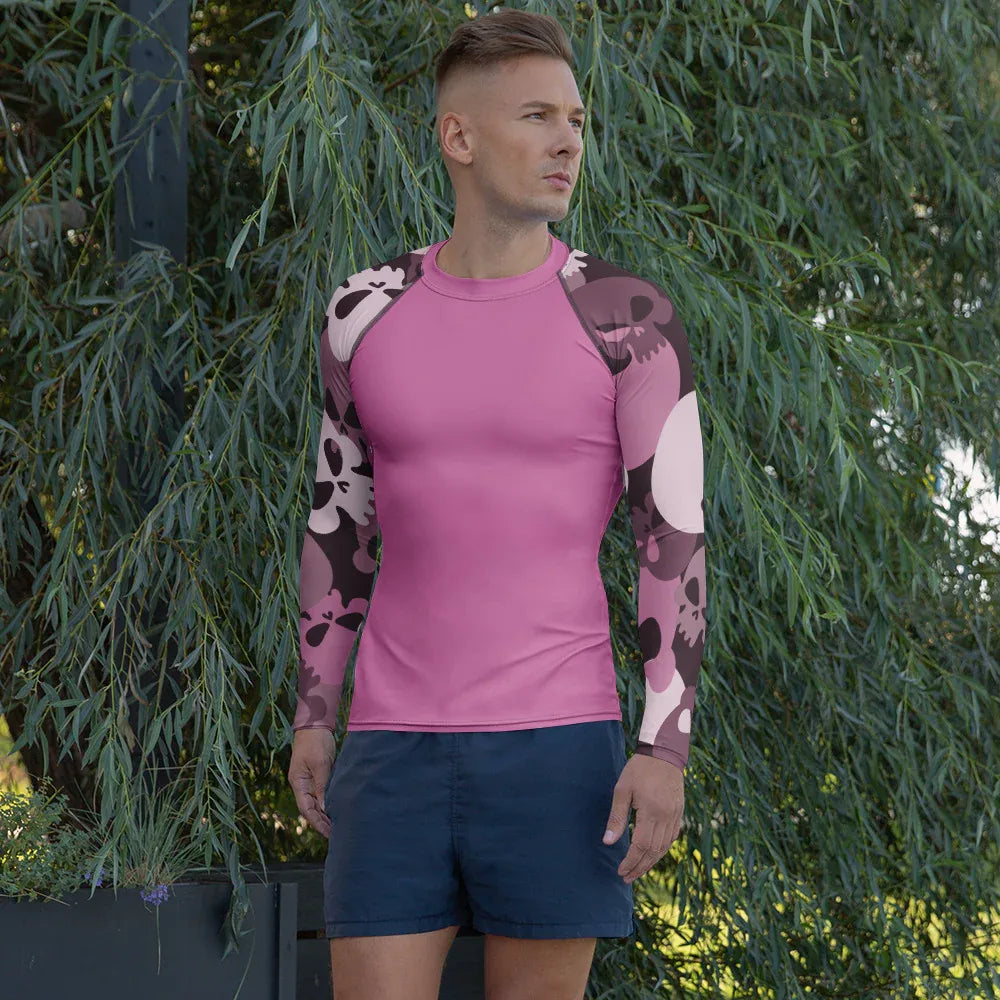 pink-skull-herren-rash-guard-rash-guard-jlr-design-4 - JLR Design