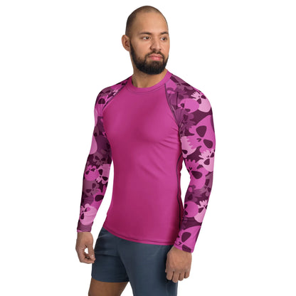 pink-skull-herren-rash-guard-rash-guard-jlr-design-7-52430 - JLR Design