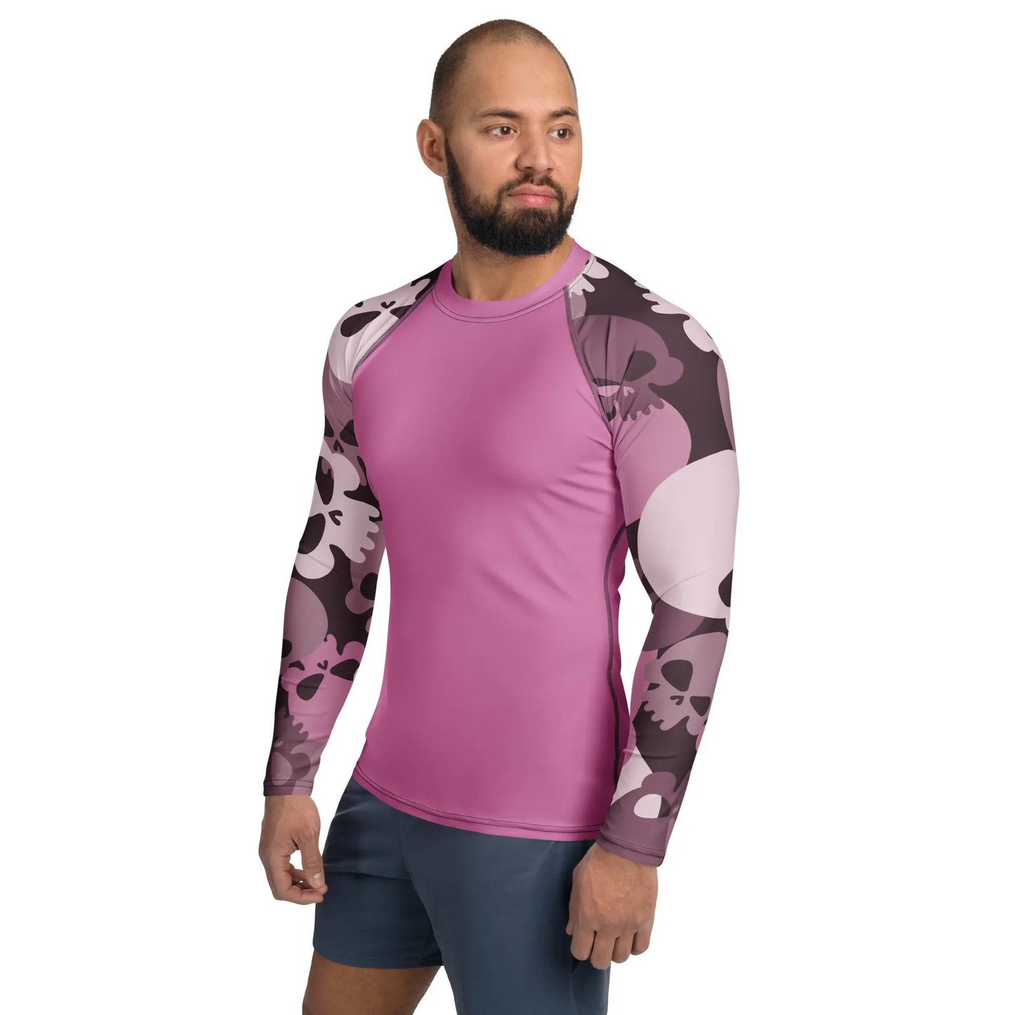 pink-skull-herren-rash-guard-rash-guard-jlr-design-7 - JLR Design