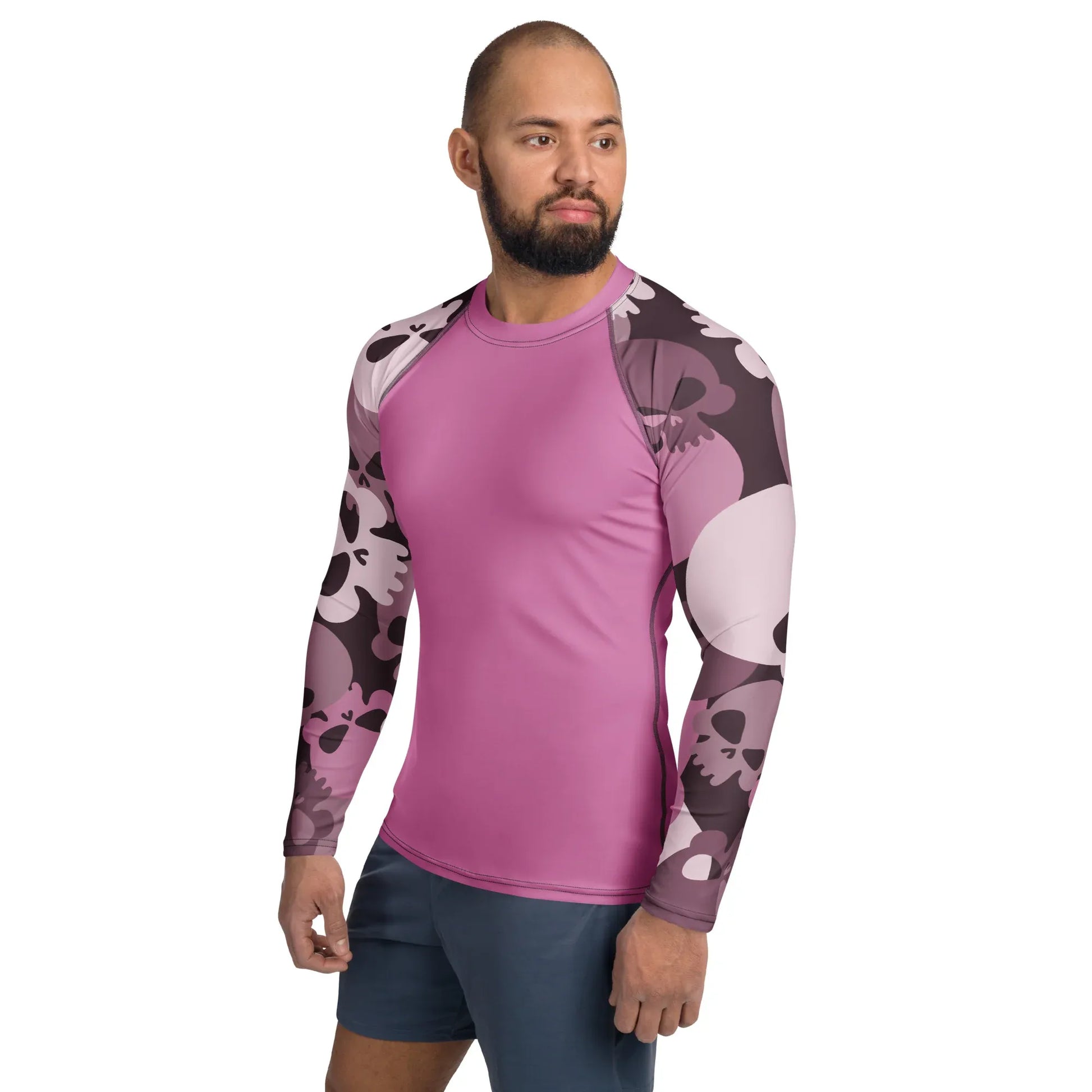 pink-skull-herren-rash-guard-rash-guard-jlr-design-7 - JLR Design