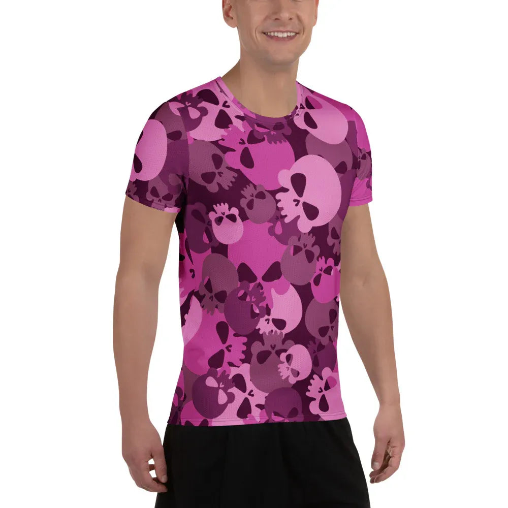 pink-skull-sport-t-shirt-fur-herren-sport-t-shirt-jlr-design-10 - JLR Design
