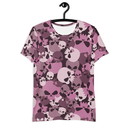 pink-skull-sport-t-shirt-fur-herren-sport-t-shirt-jlr-design-3-72203 - JLR Design