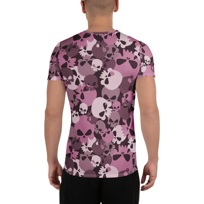 pink-skull-sport-t-shirt-fur-herren-sport-t-shirt-jlr-design-8-25237 - JLR Design