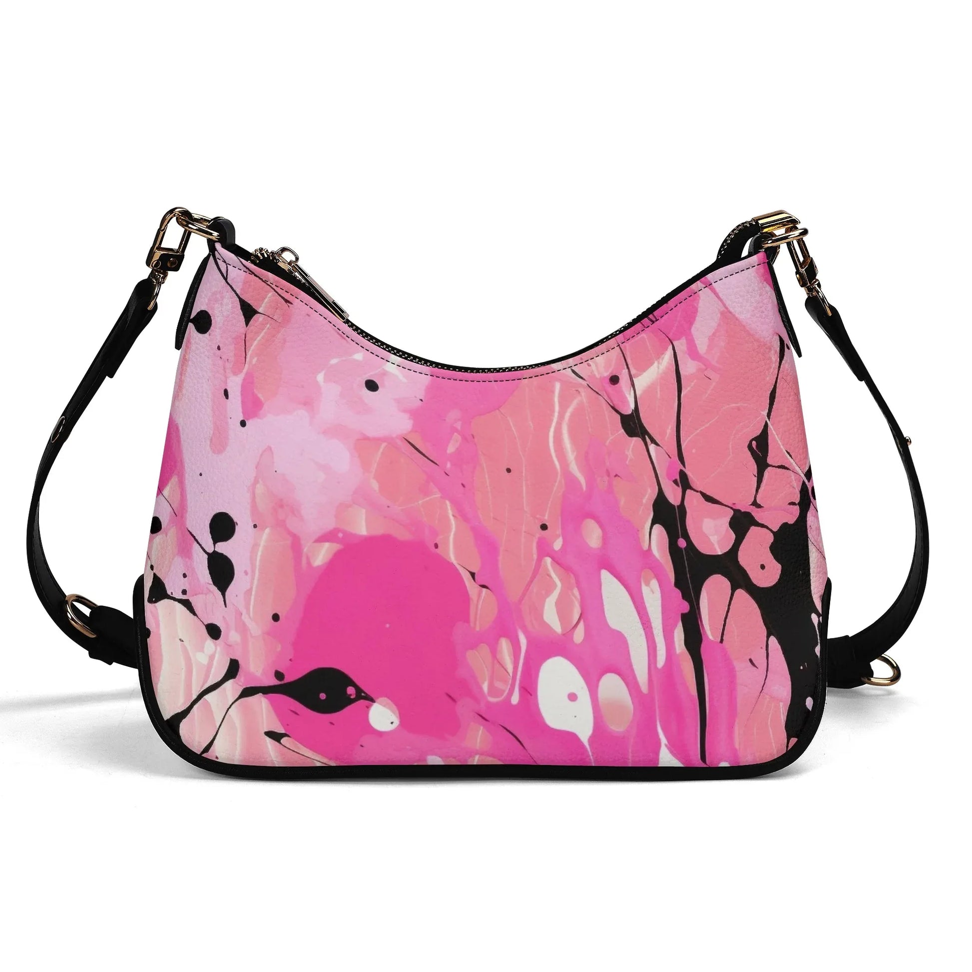 pink-splash-elegante-umhangetasche-mit-kette-umhangetasche-jlr-design-2 - JLR Design