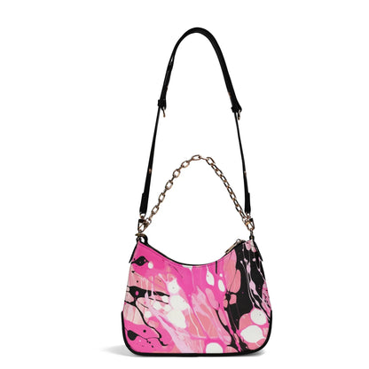 pink-splash-elegante-umhangetasche-mit-kette-umhangetasche-jlr-design-5 - JLR Design
