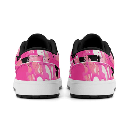 pink-splash-low-top-leder-sneaker-fur-damen-sneaker-jlr-design-13 - JLR Design