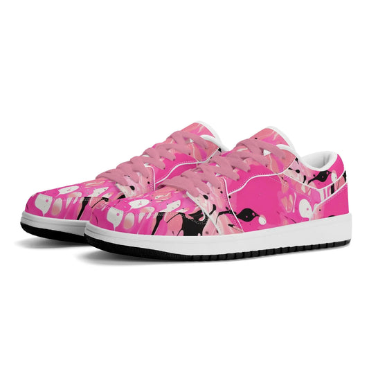 pink-splash-low-top-leder-sneaker-fur-herren-sneaker-jlr-design-1 - JLR Design