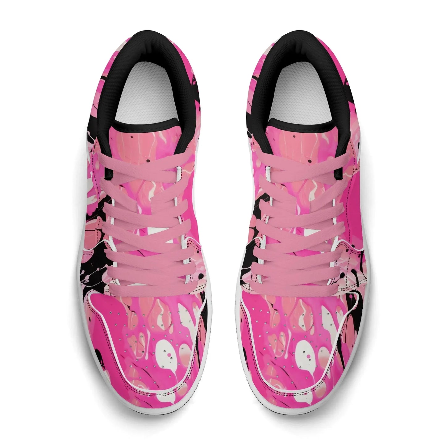 pink-splash-low-top-leder-sneaker-fur-herren-sneaker-jlr-design-14 - JLR Design