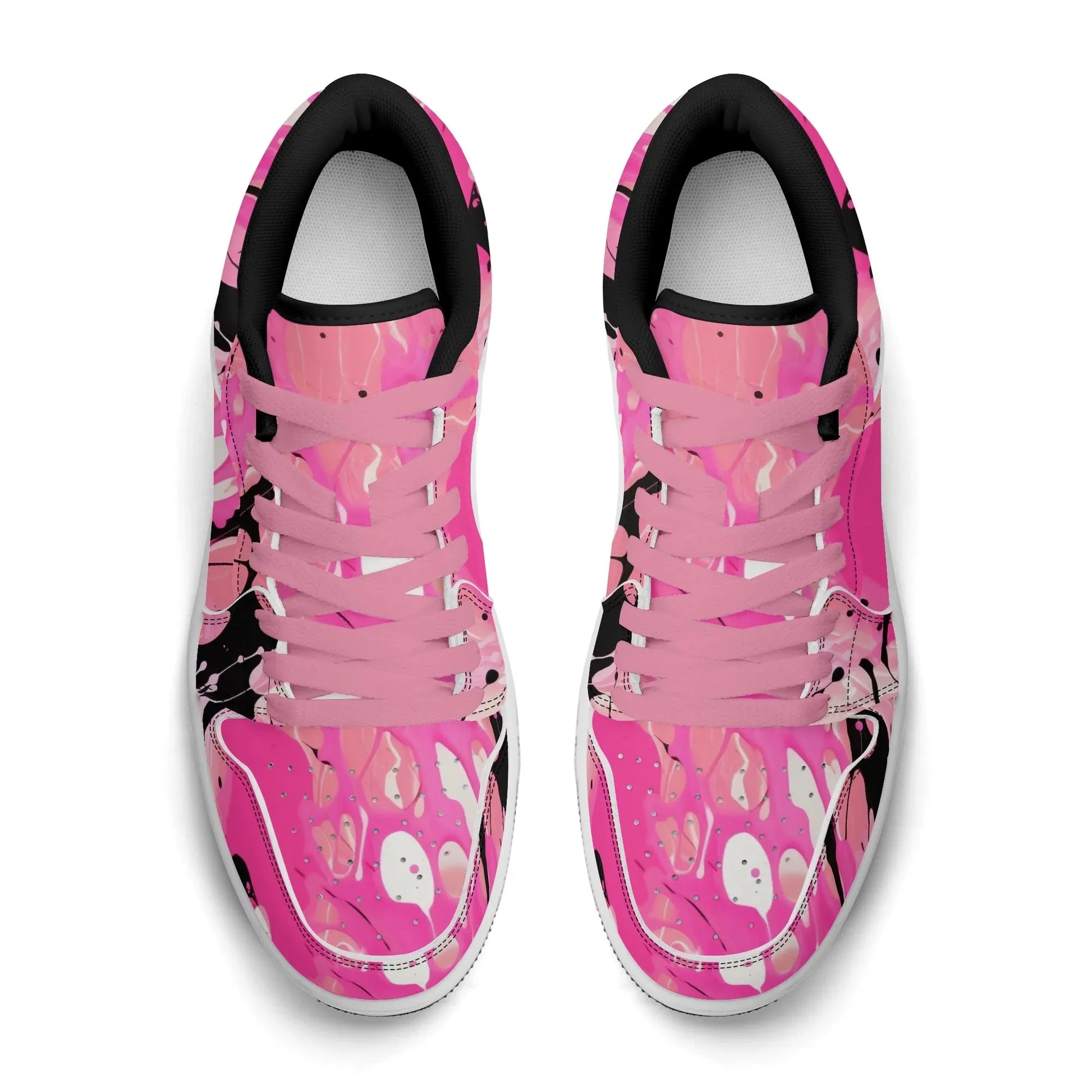 pink-splash-low-top-leder-sneaker-fur-herren-sneaker-jlr-design-14 - JLR Design