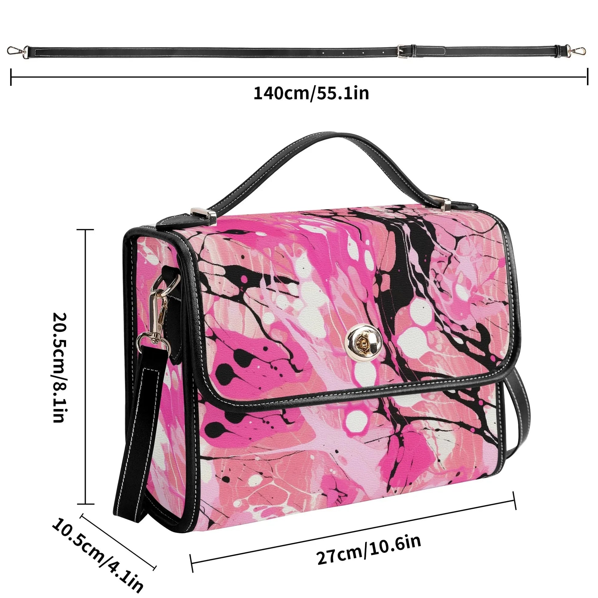 pink-splash-satchel-bag-umhangetasche-umhangetasche-jlr-design-8 - JLR Design