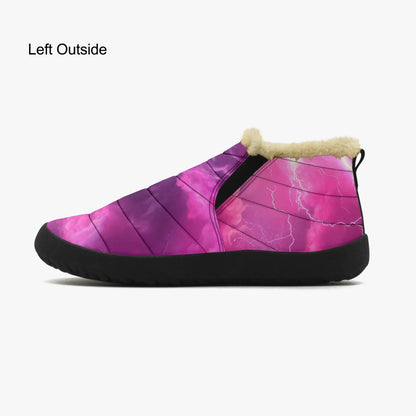 pink-thunder-faux-fur-slipper-slipper-jlr-design-4 - JLR Design