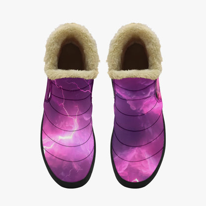 pink-thunder-faux-fur-slipper-slipper-jlr-design-5 - JLR Design