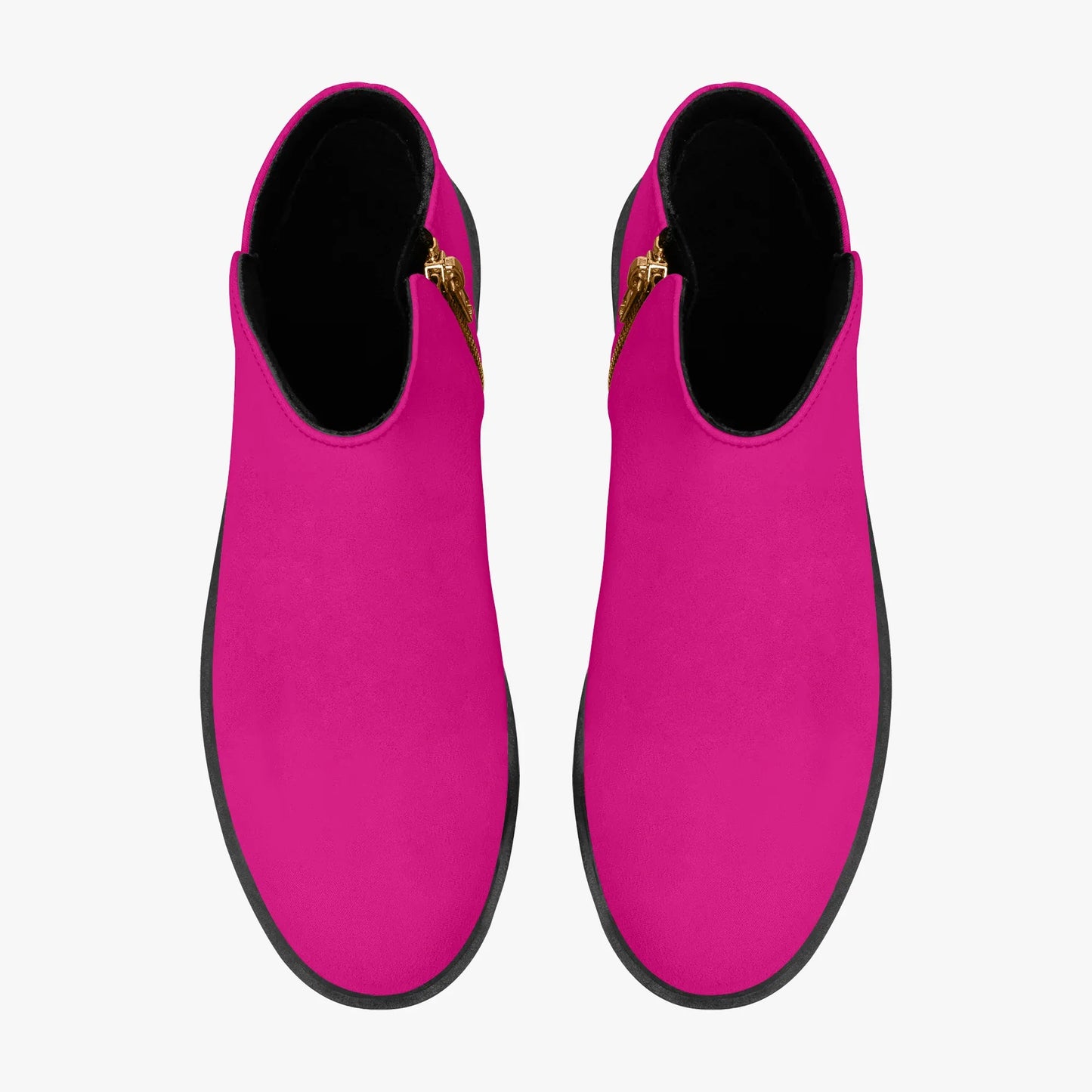 pinke-elegante-reissverschluss-stiefeletten-stiefel-jlr-design-7 - JLR Design