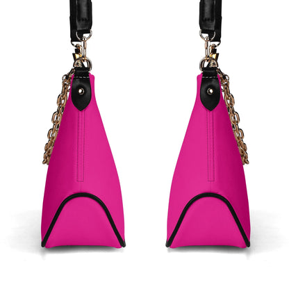 pinke-elegante-umhangetasche-mit-kette-umhangetasche-jlr-design-4 - JLR Design