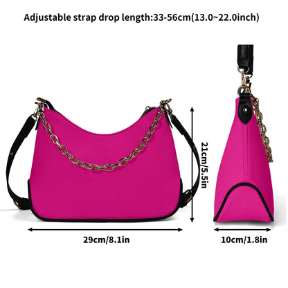 pinke-elegante-umhangetasche-mit-kette-umhangetasche-jlr-design-7 - JLR Design