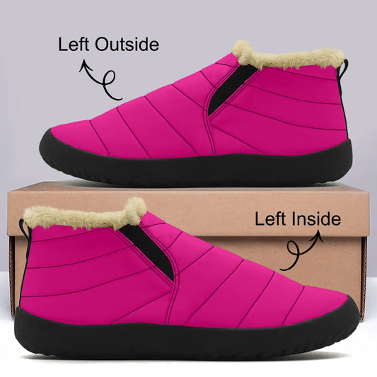 pinke-faux-fur-slipper-slipper-jlr-design-1 - JLR Design