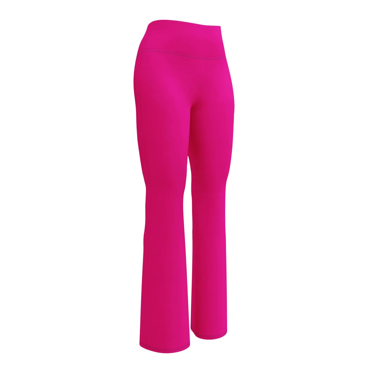 pinke-high-waist-flare-leggings-flare-leggings-jlr-design-6 - JLR Design