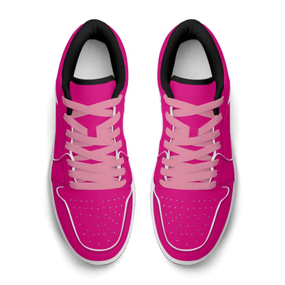 pinke-low-top-leder-sneaker-fur-damen-sneaker-jlr-design-14 - JLR Design
