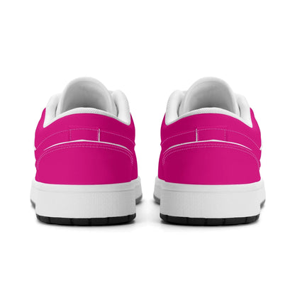 pinke-low-top-leder-sneaker-fur-damen-sneaker-jlr-design-6 - JLR Design