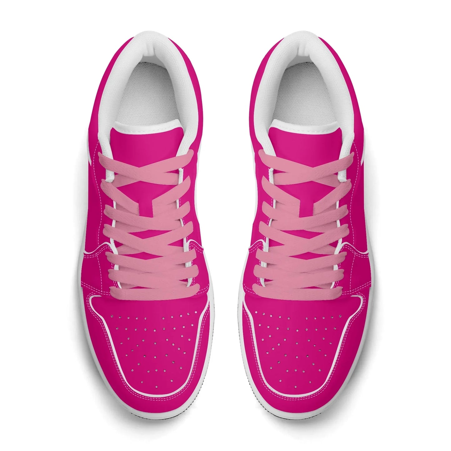 pinke-low-top-leder-sneaker-fur-damen-sneaker-jlr-design-7 - JLR Design