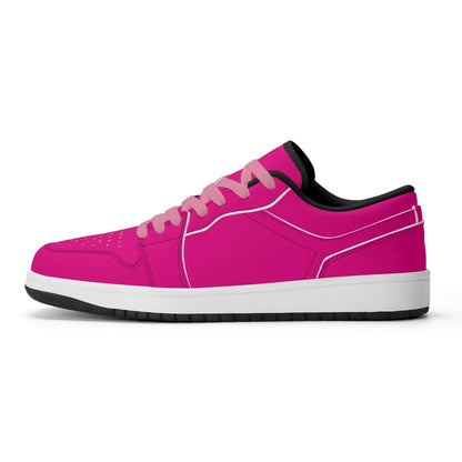 pinke-low-top-leder-sneaker-fur-damen-sneaker-jlr-design-9 - JLR Design