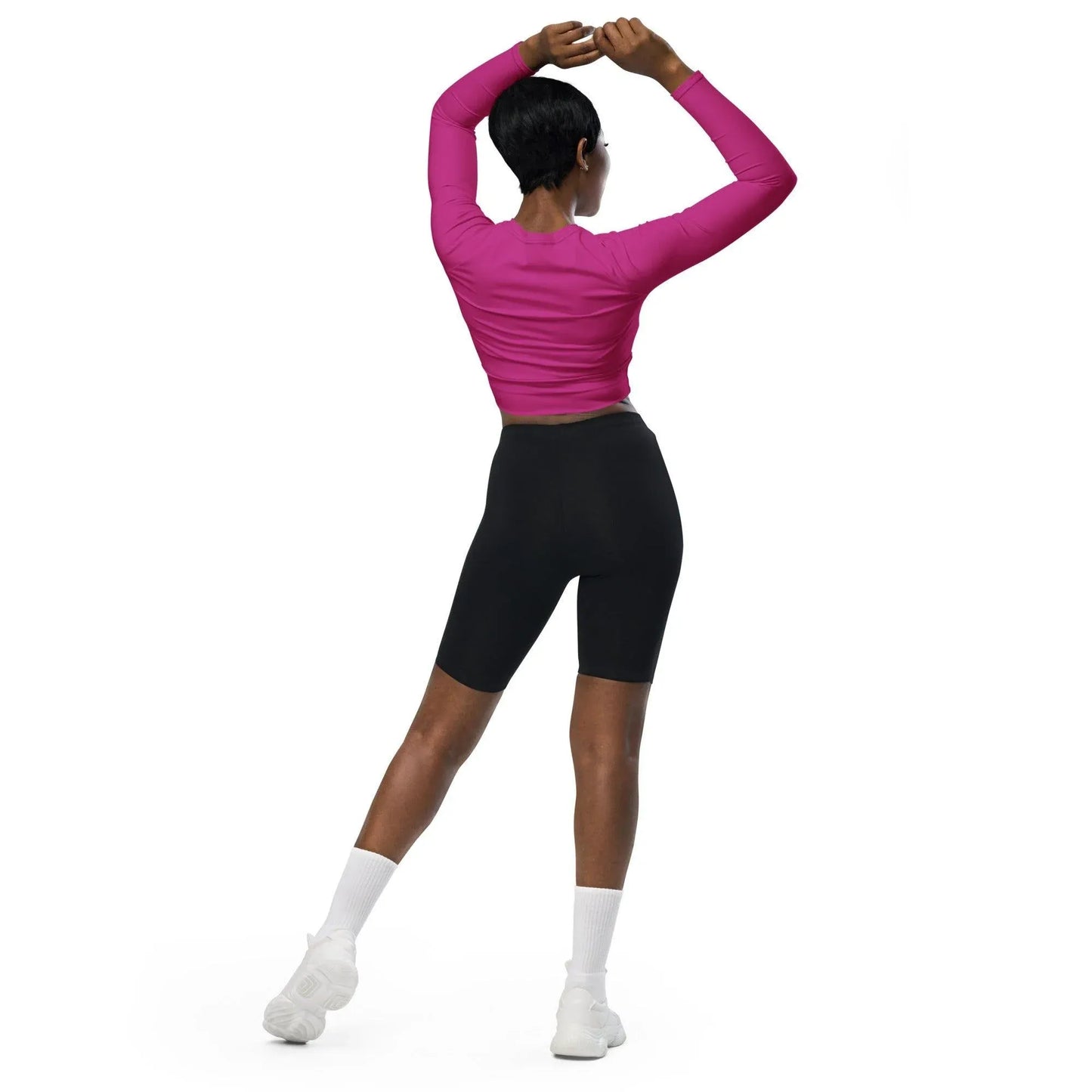 pinkes-long-sleeve-damen-crop-top-long-sleeve-crop-top-jlr-design-3 - JLR Design