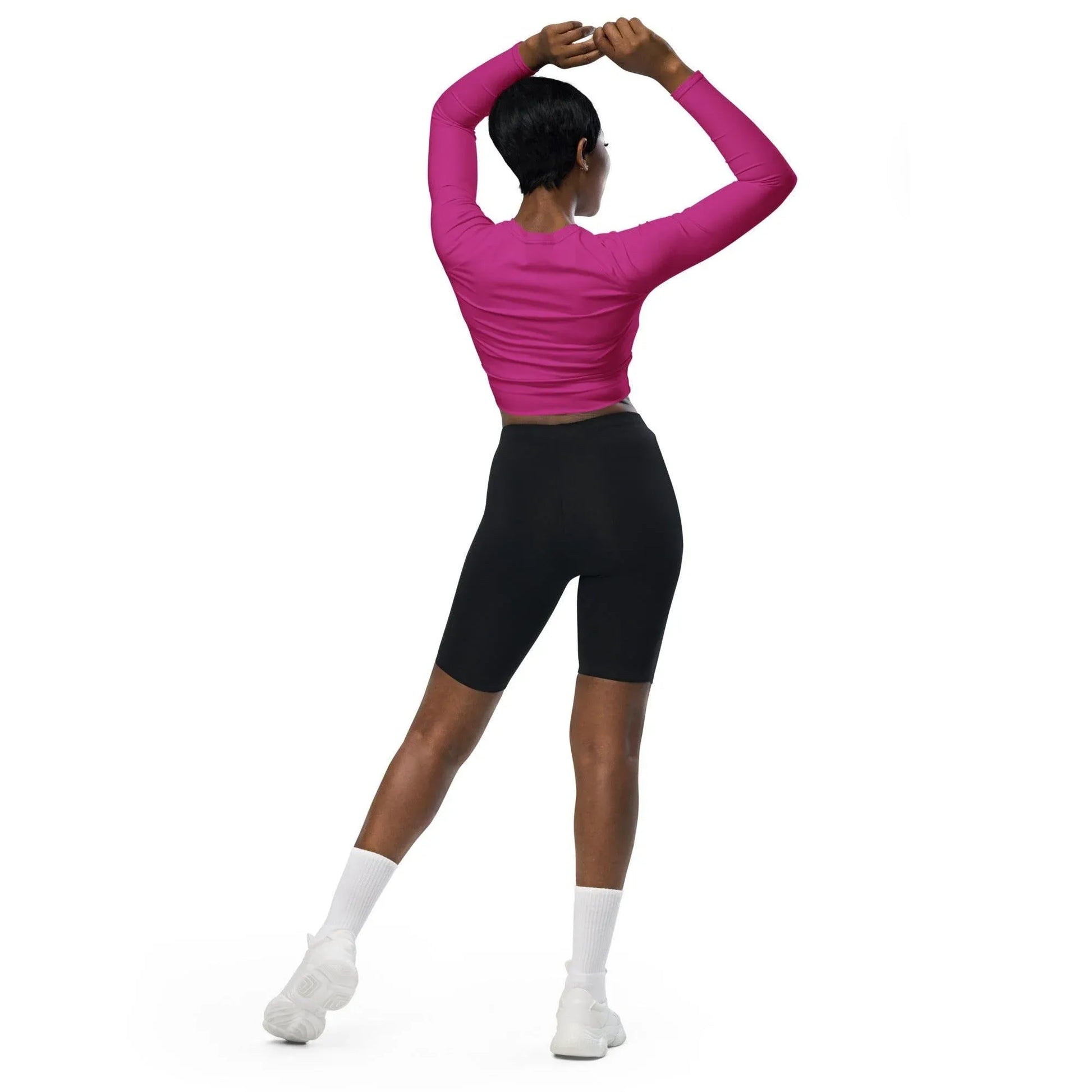 pinkes-long-sleeve-damen-crop-top-long-sleeve-crop-top-jlr-design-3 - JLR Design