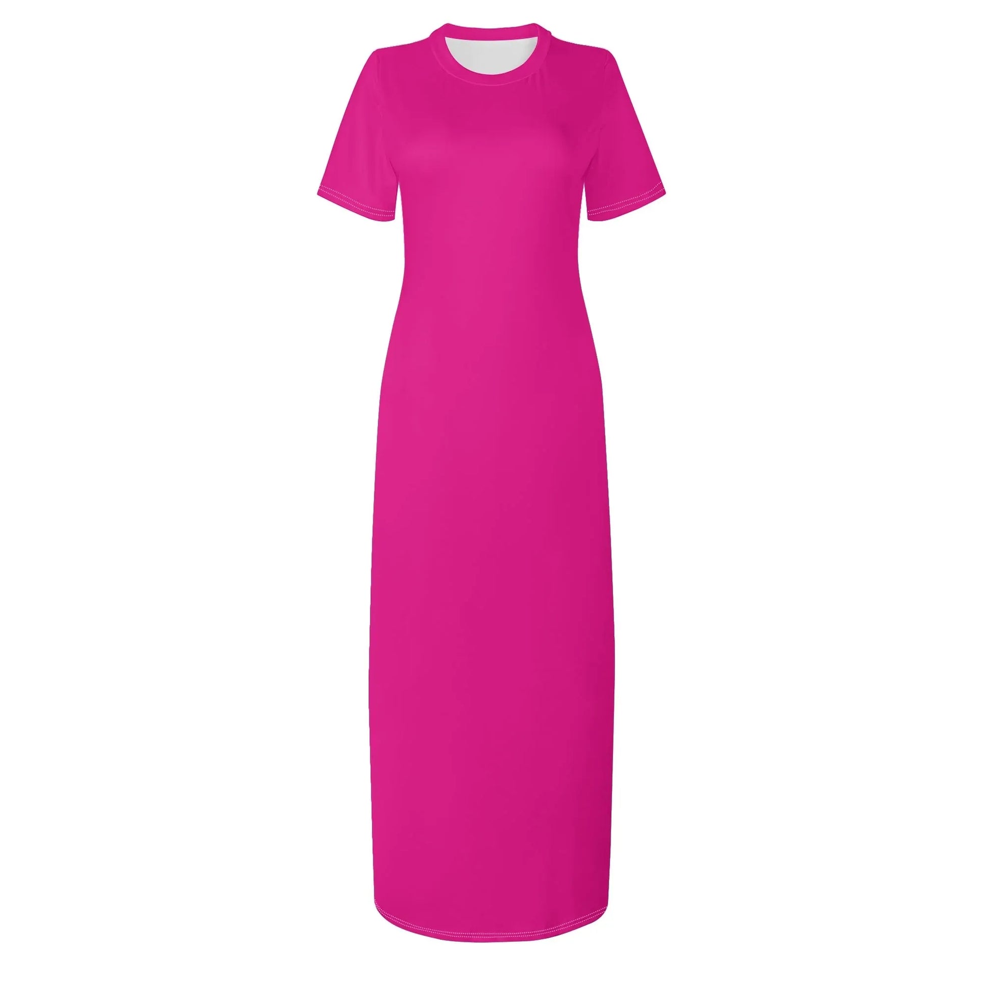 pinkes-short-sleeve-long-dress-long-dress-jlr-design-3 - JLR Design