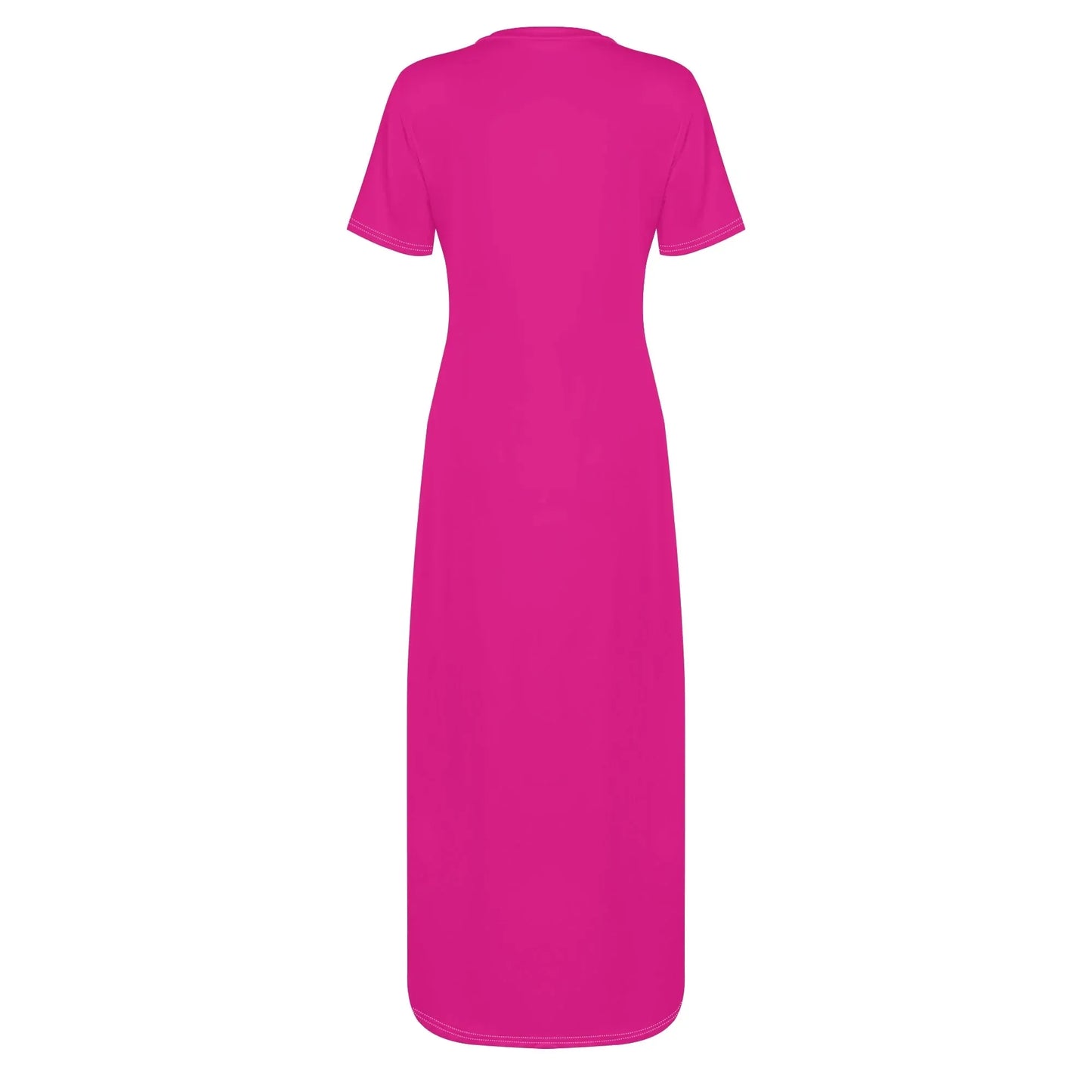 pinkes-short-sleeve-long-dress-long-dress-jlr-design-4 - JLR Design