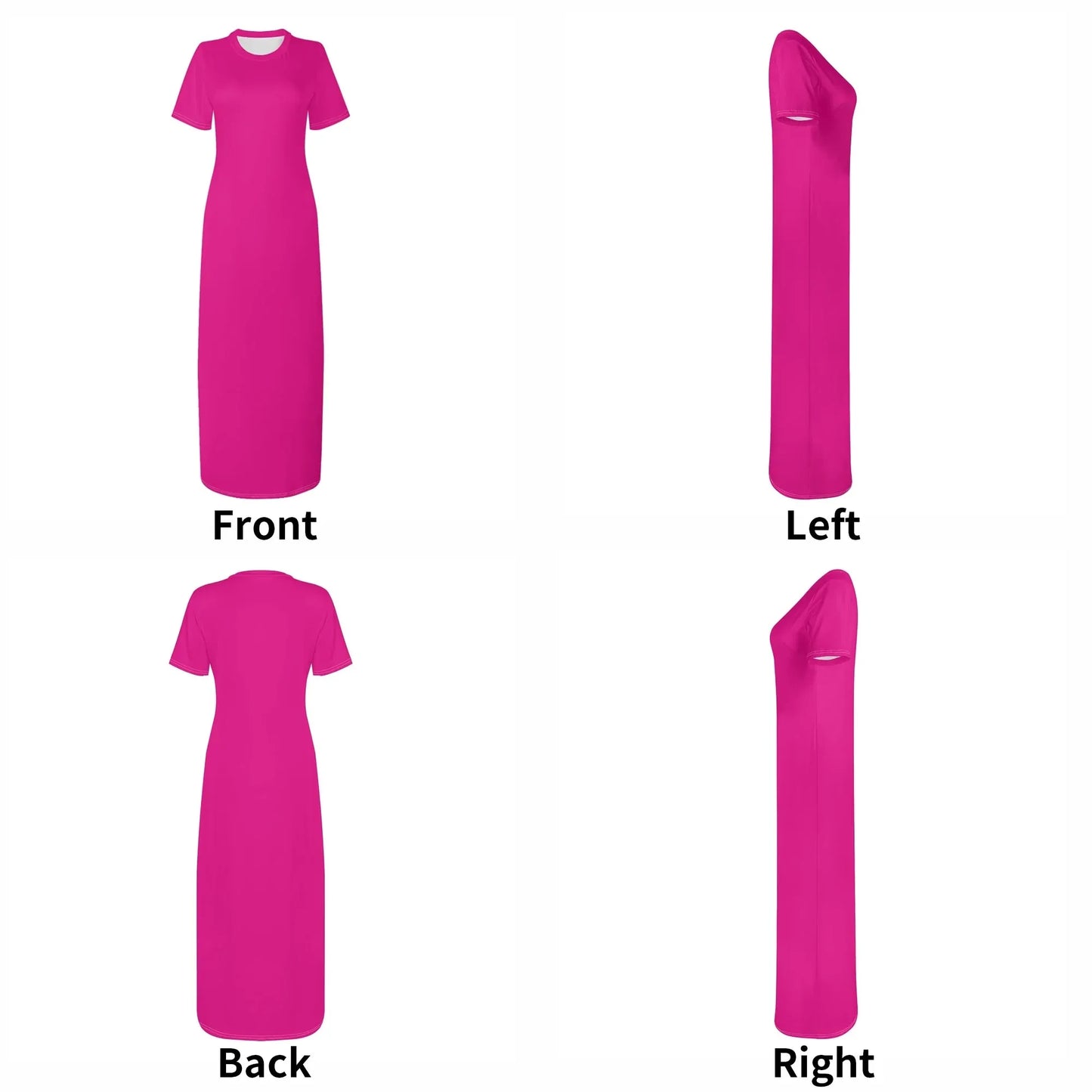 pinkes-short-sleeve-long-dress-long-dress-jlr-design-7 - JLR Design